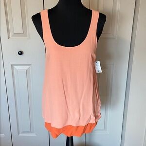 Equipment NWT Femme Roseau Tank Top Canyon SunRust Orange Women's  Size Small